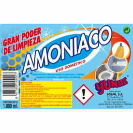 AMONIACO 1 LITRO NORMAL