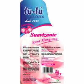 SUAVIZANTE TU-TU 2L ROSA MOSQUETA