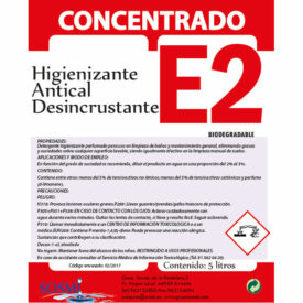 E2 HIGIENIZANTE ANTICAL DESINCRUSTANTE