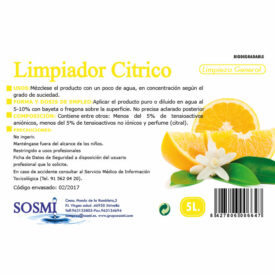 LIMPIADOR CÍTRICO 5L