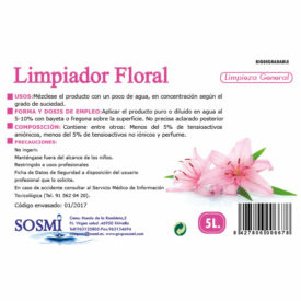 LIMPIADOR FLORAL 5L
