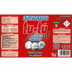 DESENGRASANTE TU-TU 750 ML C/PULV.