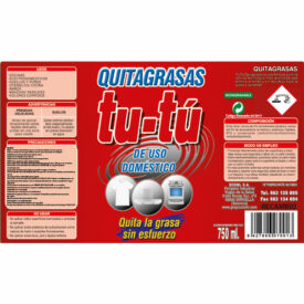 DESENGRASANTE TU-TU 750 ML RECAMBIO