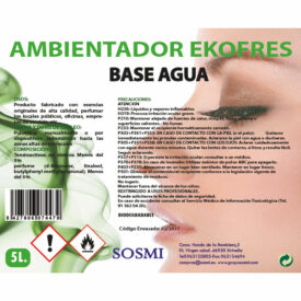 AMBIENTADOR ECOFRESH BASE AGUA 5L