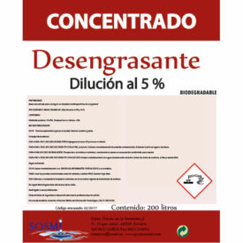 DESENGRASANTE CONCENTRADO