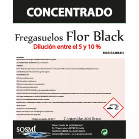FREGASUELOS CONCENTRADO FLOR BLACK