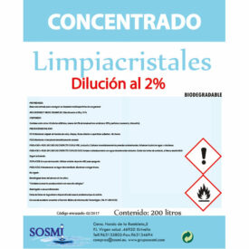 LIMPIACRISTALES CONCENTRADO