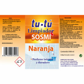 LIMPIADOR SOSMI NARANJA 1L