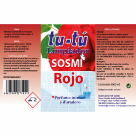 LIMPIADOR SOSMI ROJO 1L