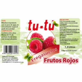 LIMPIADOR  FRUTOS ROJOS  1.5 L