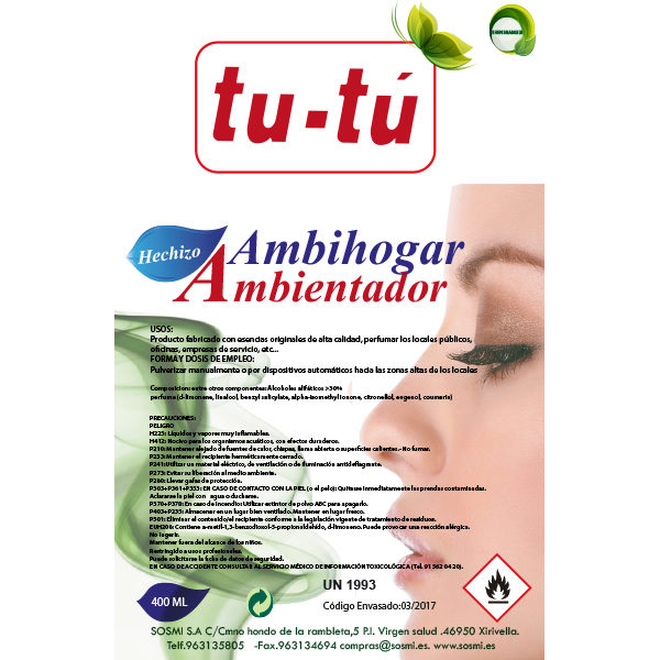 AMBIENTADOR AMBIHOGAR 400 ML