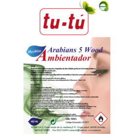 AMBIENTADOR  ARABIANS 5 WOOD 400 ML