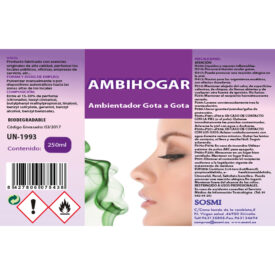 AMBIENTADOR GOTA A GOTA AMBIHOGAR 250 ML