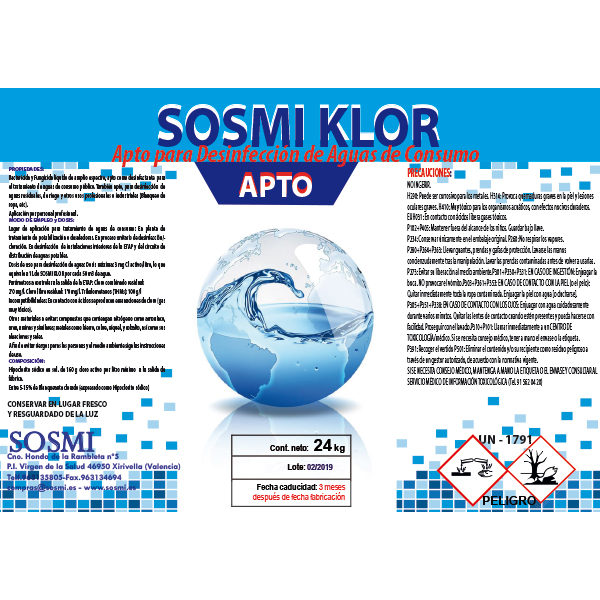 SOSMI KLOR APTO