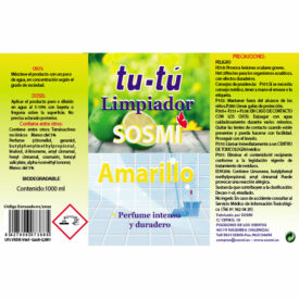 LIMPIADOR SOSMI AMARILLO 1L