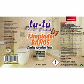 LIMPIADOR BAÑOS 750 ML C/PULV.