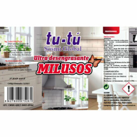 MILUSOS DESENGRASANTE 750 ML C/PULV